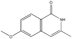 6-Methoxy-3-Methylisoquinolin-1(2H)-one CAS#: 869897-98-3
