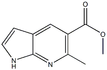 6-Methyl-1H-pyrrolo[2,3-b]pyridine-5-carboxylic acid methyl ester CAS#: 872355-54-9