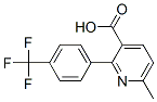 6-Methyl-2-[4-(trifluoromethyl)phenyl]-3-pyridinecarboxylic Acid CAS#: 883241-16-5