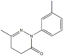 6-Methyl-2-(M-tolyl)-4,5-dihydropyridazin-3(2H)-one CAS#: 867130-70-9