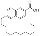 6-N-DODECYLNAPHTHALENE-2-CARBOXYLIC ACID CAS#: 871325-01-8