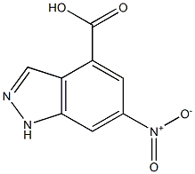 6-Nitro-1H-indazol-4-carboxylic acid CAS#: 885519-61-9