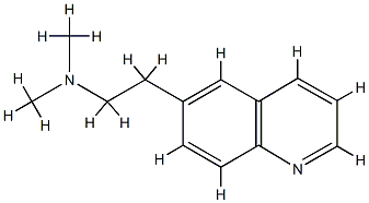 6-Quinolineethanamine,N,N-dimethyl-(9CI) CAS#: 847248-33-3