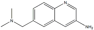 6-Quinolinemethanamine,3-amino-N,N-dimethyl-(9CI) CAS#: 878403-33-9