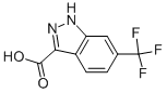 6-(TRIFLUOROMETHYL)-1H-INDAZOLE-3-CARBOXYLIC ACID CAS#: 887576-98-9