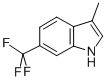 6-(TRIFLUOROMETHYL)-3-METHYLINDOLE CAS#: 884494-59-1