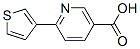 6-(Thiophen-3-yl)-nicotinic acid CAS#: 877674-90-3