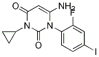 6-aMino-3-cyclopropyl-1-(2-fluoro-4-iodophenyl)pyriMidine-2,4(1H,3H)-dione CAS#: 871700-28-6