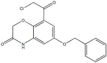 6-benzyloxy-8-(2-chloro-acetyl)-4H-benzo[1,4]oxazin-3-one CAS#: 869478-10-4