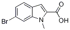 6-bromo-1-methyl-1H-indole-2-carboxylic acid CAS#: 885121-33-5