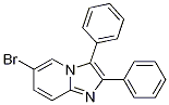 6-bromo-2,3-diphenyl-imidazo[1,2-a]pyridine CAS#: 873913-86-1