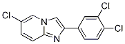 6-chloro-2-(3,4-dichloro-phenyl)-imidazo[1,2-a]pyridine CAS#: 852867-37-9