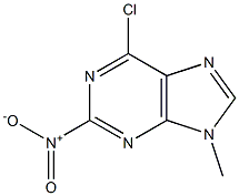 6-chloro-9-methyl-2-nitro-9H-purine CAS#: 878051-90-2