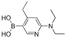 6-(diethylaMino)-4-ethylpyridin-3-ylboronic acid CAS#: 848360-82-7