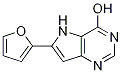 6-(furan-2-yl)-5H-pyrrolo[3,2-d]pyriMidin-4-ol CAS#: 871025-06-8