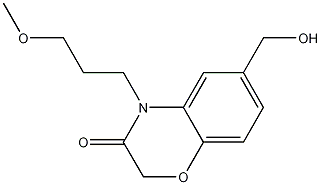 6-(hydroxymethyl)-4-(3-methoxypropyl)-2H-benzo[b][1,4]oxazin-3(4H)-one CAS#: 857272-03-8