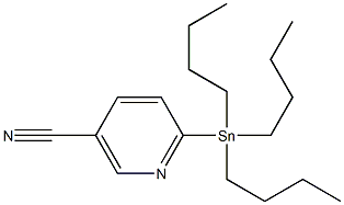 6-(tributylstannyl)nicotinonitrile CAS#: 876518-73-9