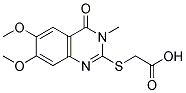 (6,7-DIMETHOXY-3-METHYL-4-OXO-3,4-DIHYDRO-QUINAZOLIN-2-YLSULFANYL)-ACETIC ACID CAS#: 886500-86-3