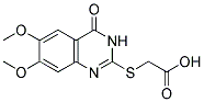 (6,7-DIMETHOXY-4-OXO-3,4-DIHYDRO-QUINAZOLIN-2-YLSULFANYL)-ACETIC ACID CAS#: 886500-90-9