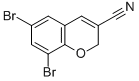 6,8-DIBROMO-2H-CHROMENE-3-CARBONITRILE CAS#: 885271-32-9