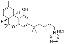 (6AR,10AR)-6A,7,10,10A-TETRAHYDRO-3-[5-(1H-IMIDAZOL-1-YL)-1,1-DIMETHYLPENTYL]-6,6,9-TRIMETHYL-6H-DIBENZO[B,D]PYRAN-1-OL HYDROCHLORIDE CAS#: 874745-42-3
