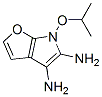 6H-Furo[2,3-b]pyrrole-4,5-diamine,  6-(1-methylethoxy)- CAS#: 877397-11-0