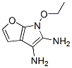 6H-Furo[2,3-b]pyrrole-4,5-diamine,  6-ethoxy- CAS#: 877397-09-6