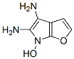 6H-Furo[2,3-b]pyrrole-4,5-diamine,  6-hydroxy- CAS#: 877397-07-4