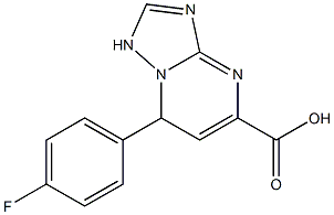 7-(4-fluorophenyl)-4,7-dihydro[1,2,4]triazolo[1,5-a]pyrimidine-5-carboxylic acid CAS#: 871233-87-3