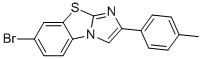 7-BROMO-2-(4-METHYLPHENYL)IMIDAZO[2,1-B]BENZOTHIAZOLE CAS#: 868522-43-4