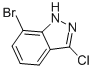 7-BROMO-3-CHLORO-1H-INDAZOLE CAS#: 885271-75-0