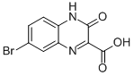 7-BROMO-3-OXO-3,4-DIHYDROQUINOXALINE-2-CARBOXYLIC ACID CAS#: 885271-82-9