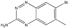7-BROMO-6-METHYLBENZO[E][1,2,4]TRIAZIN-3-AMINE CAS#: 867333-38-8
