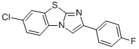 7-CHLORO-2-(4-FLUOROPHENYL)IMIDAZO[2,1-B]BENZOTHIAZOLE CAS#: 864434-25-3