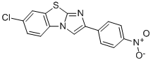 7-CHLORO-2-(4-NITROPHENYL)IMIDAZO[2,1-B]BENZOTHIAZOLE CAS#: 864434-24-2