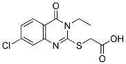 (7-CHLORO-3-ETHYL-4-OXO-3,4-DIHYDRO-QUINAZOLIN-2-YLSULFANYL)-ACETIC ACID CAS#: 886500-56-7