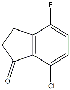 7-CHLORO-4-FLUORO-1-INDANONE CAS#: 881190-28-9