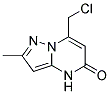 7-CHLOROMETHYL-2-METHYL-4H-PYRAZOLO[1,5-A]-PYRIMIDIN-5-ONE CAS#: 832737-54-9
