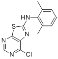 (7-CHLOROTHIAZOLO[5,4-D]PYRIMIDIN-2-YL)-(2,6-DIMETHYLPHENYL)AMINE CAS#: 871266-79-4