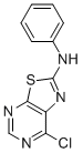 (7-CHLOROTHIAZOLO[5,4-D]PYRIMIDIN-2-YL)PHENYLAMINE CAS#: 871266-78-3