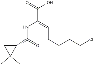 7-Chloro-2-[[[(1S)-2,2-dimethylcyclopropyl]carbonyl]amino]-2-heptenoic acid CAS#: 877674-77-6
