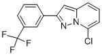 7-Chloro-2-(3-(trifluoromethyl)phenyl)pyrazolo[1,5-a]pyridine CAS#: 885270-49-5