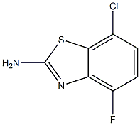 7-Chloro-4-fluorobenzo[d]thiazol-2-amine CAS#: 872365-04-3