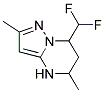 7-DIFLUOROMETHYL-2,5-DIMETHYL-4,5,6,7-TETRAHYDRO-PYRAZOLO[1,5-A]PYRIMIDINE CAS#: 869943-15-7