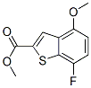 7-Fluoro-4-methoxy-benzo[b]-thiophene-2-carboxylic acid, methyl ester CAS#: 864685-38-1