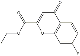 7-Fluoro-4-oxo-4H-chromene-2-carboxylicacidethylester CAS#: 865449-53-2