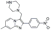 7-METHYL-2-(4-NITRO-PHENYL)-3-PIPERAZIN-1-YLMETHYL-IMIDAZO[1,2-A]PYRIDINE CAS#: 817172-55-7
