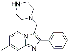 7-METHYL-3-PIPERAZIN-1-YLMETHYL-2-P-TOLYL-IMIDAZO[1,2-A]PYRIDINE CAS#: 817172-52-4