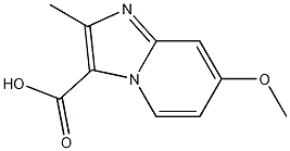 7-Methoxy-2-methylimidazo[1,2-a]pyridine-3-carboxylic acid CAS#: 854515-83-6
