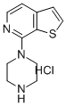 7-PIPERAZIN-1-YL-THIENO[2,3-C]PYRIDINE HYDROCHLORIDE CAS#: 850734-84-8